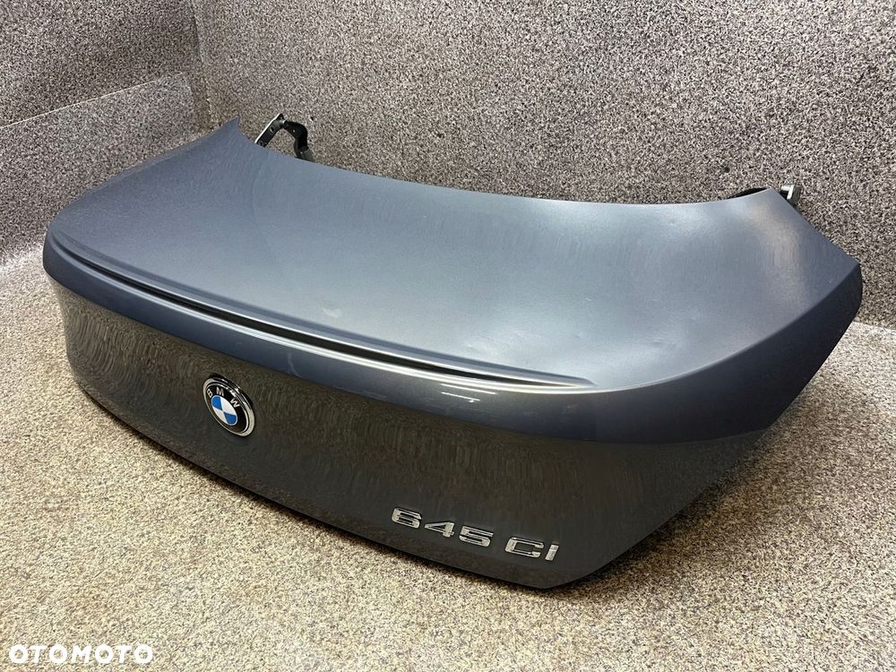 Klapa bagaznika tyl klamka zamek 440/7 STRATUS METALLIC BMW E63 645Ci ładna - 3