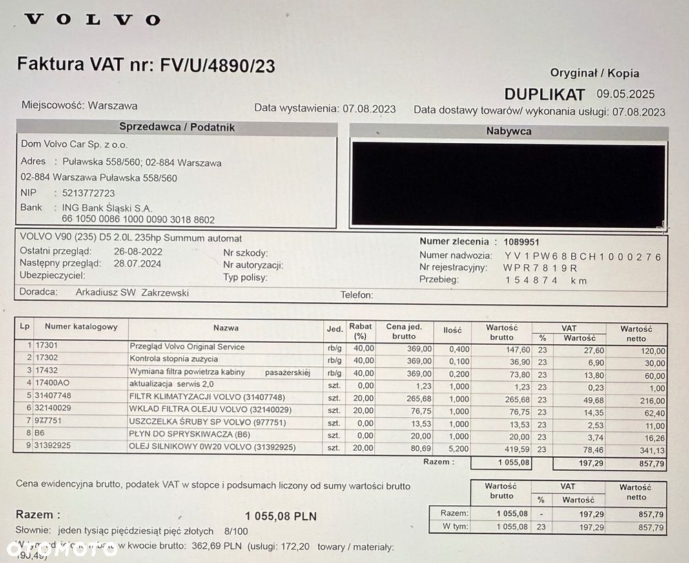 Volvo V90 D5 AWD Inscription - 25