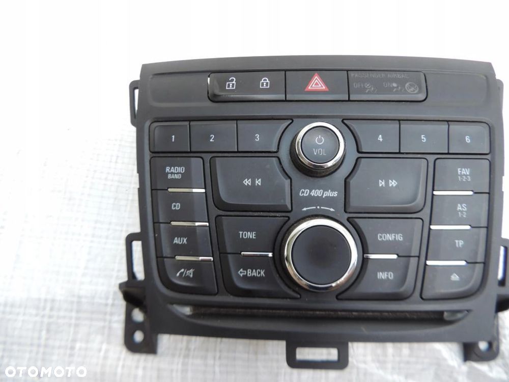 OPEL ZAFIRA C RADIO CD 400 PLUS 39019098 13474072 - 2