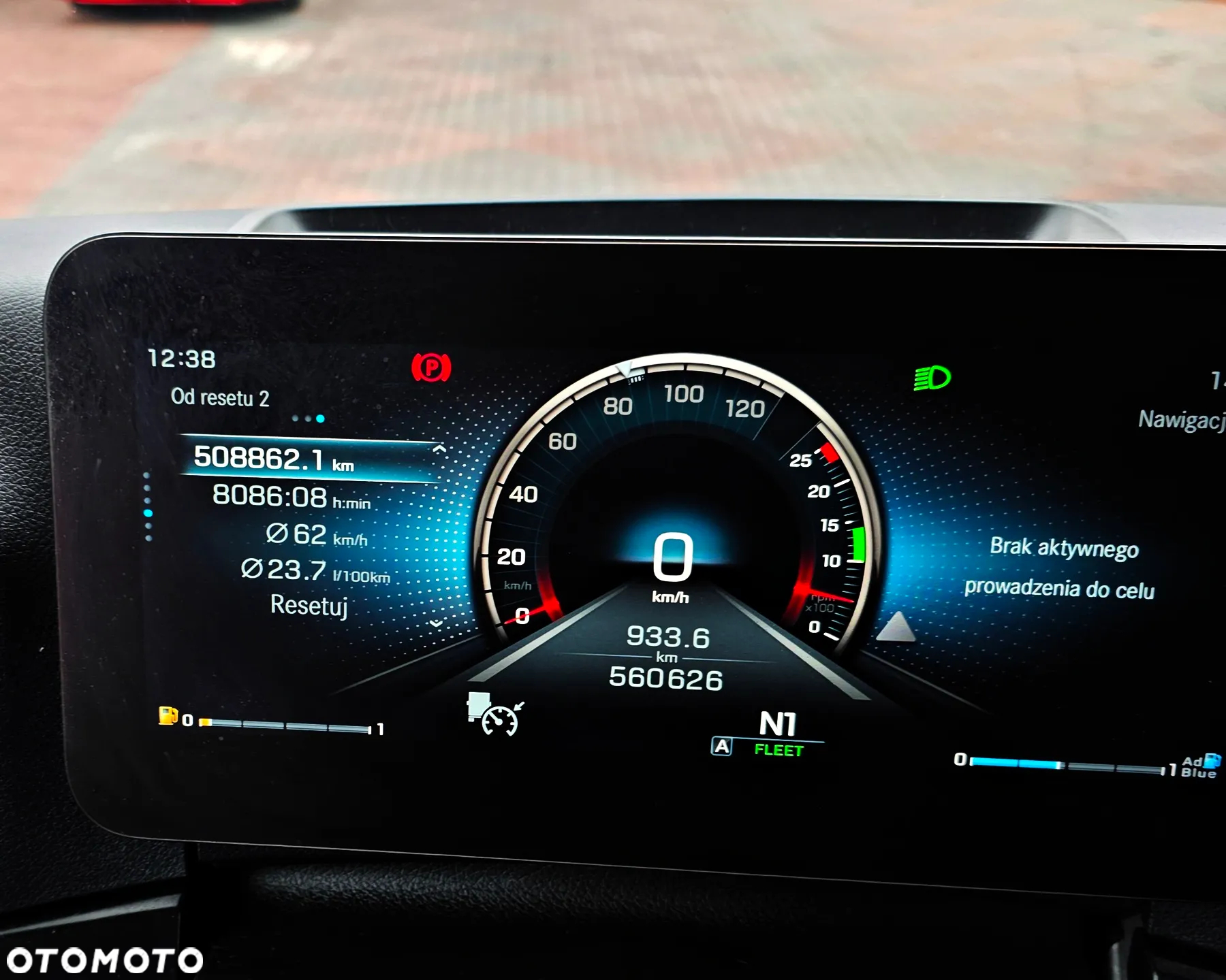 Mercedes-Benz ACTROS 1848 / Giga / LED / Aktywny tempomat / Solo Star / Klima postojowa - 12