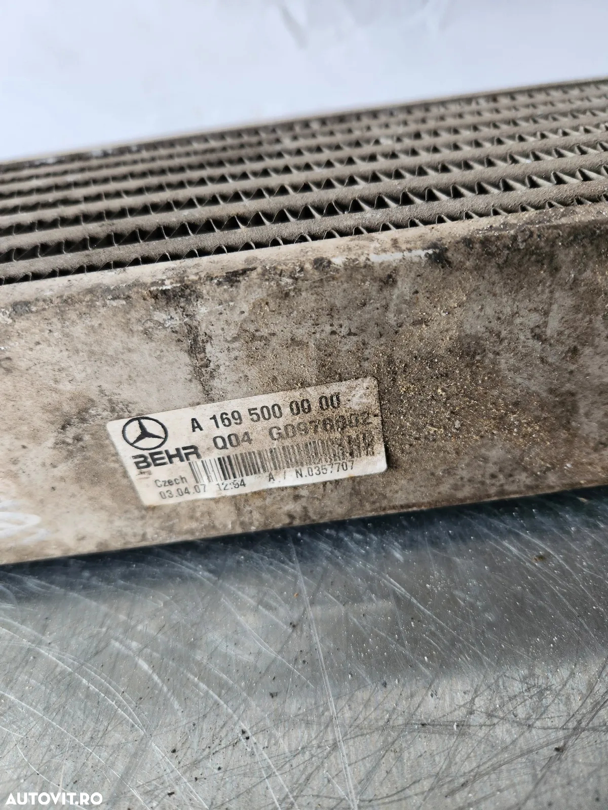 Radiator Intercooler Mercedes A Class W169 B Class W245 2.0 Diesel Cod A - 5