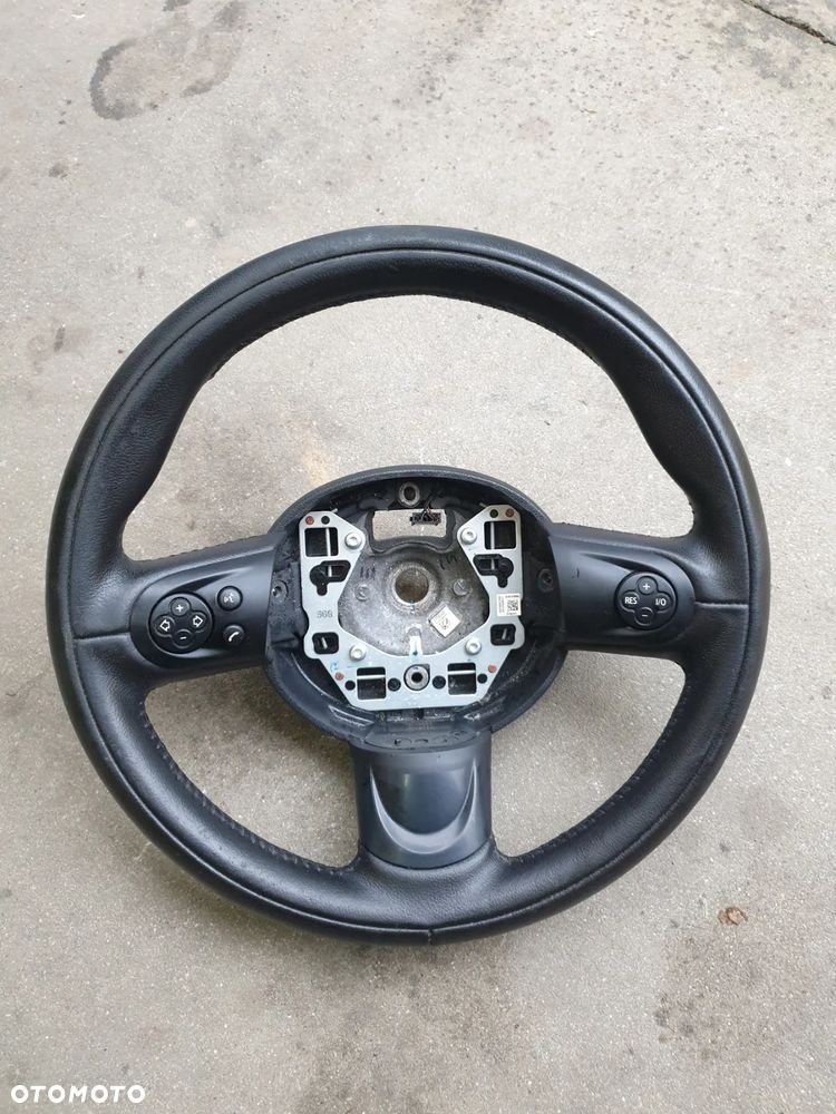 Kierownica Mini Cooper R56 Countryman R60 Skóra Multifunkcja - 1