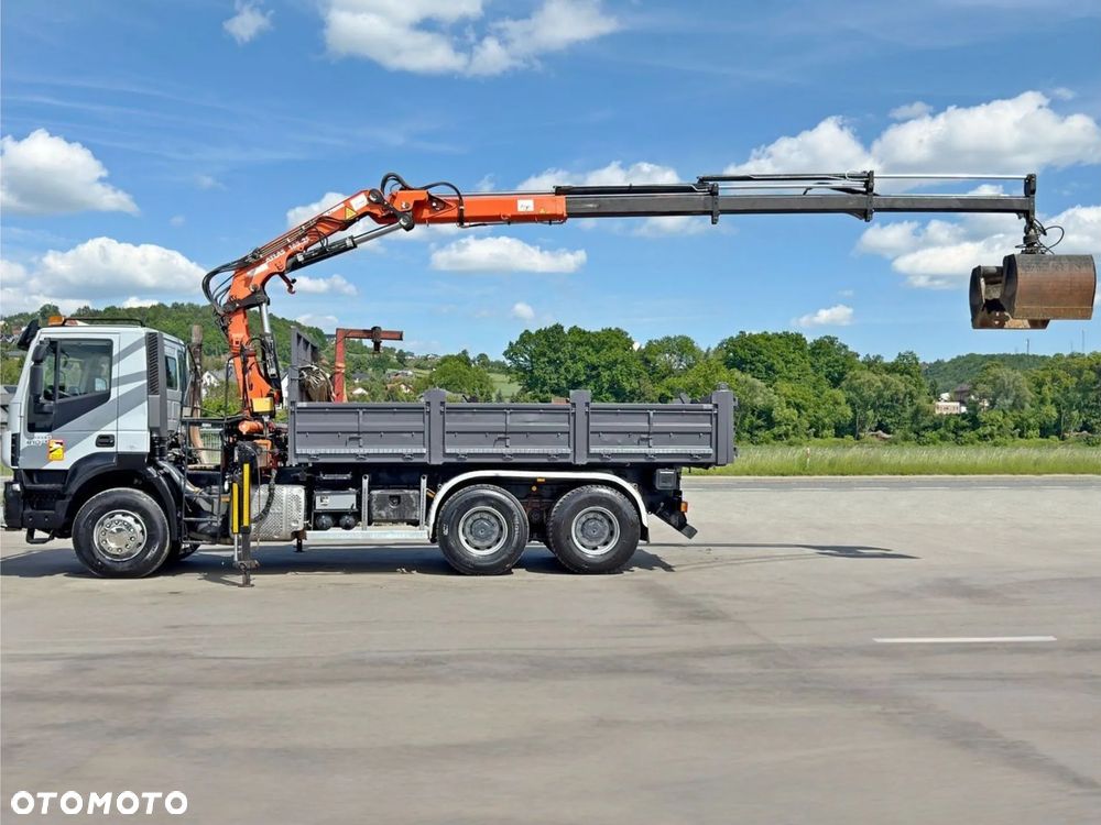 Iveco TRAKKER 410 * WYWROTKA 5,20 m * ATLAS 165.2E-A3 + PILOT / 6x4 - 5