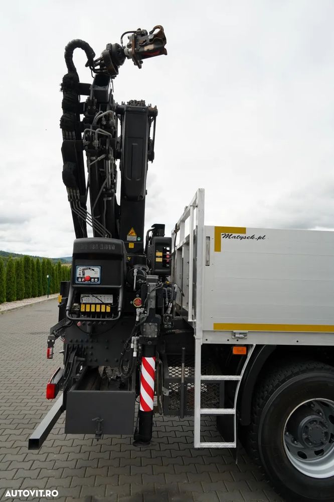 Renault K 380 / 6X4 / LIVRARE 6,2 M / + HIAB 166 ES-4 / CAPACITATE MAXIMĂ DE RIDICARE 6.500 KG / ATINGEREA 12,3 M / ROTATOARE / RADIOCOMANDĂ / IMPORTAT - 21