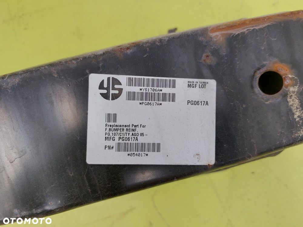 Belka zderzaka przedniego Toyota Aygo I 2005-2014 - 3