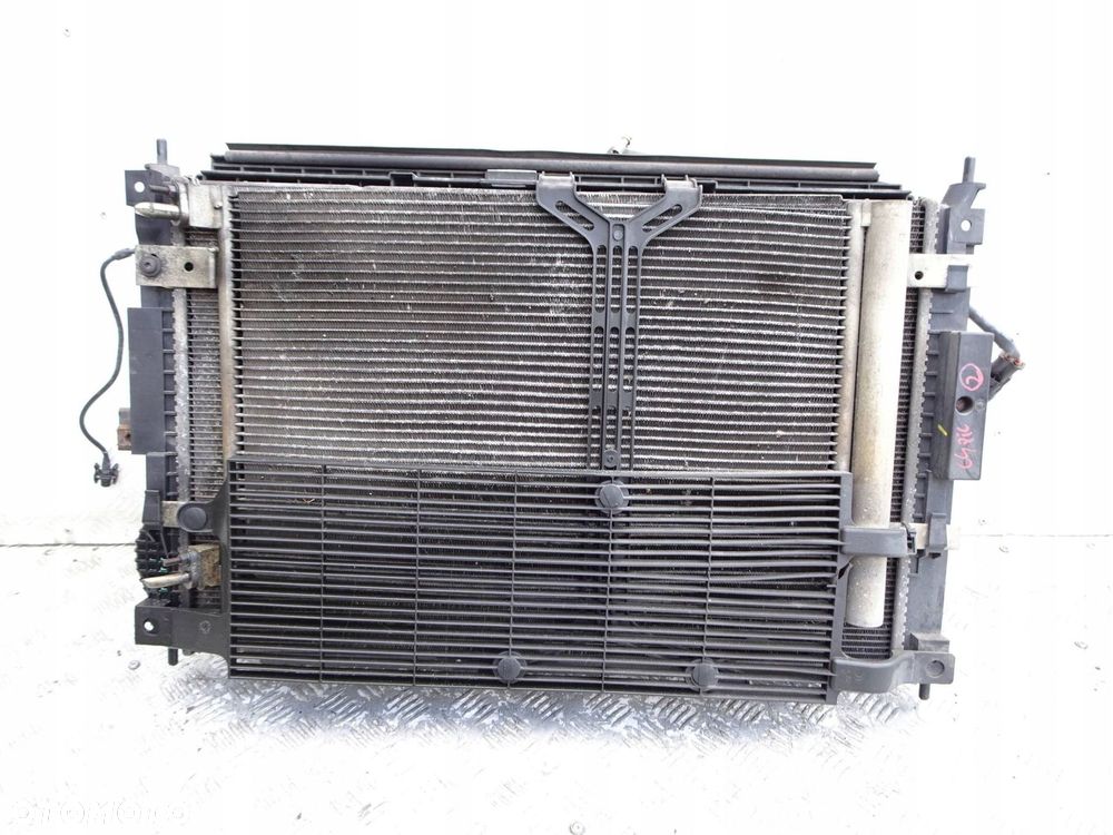 chłodnica wody + wentylator citroen c4 picasso ii 1.6 e-hdi - 3