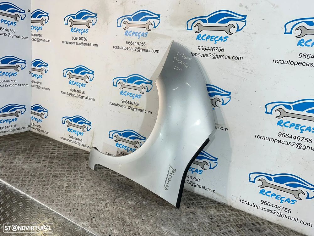 .Guardalamas Frente Frontal Esquerdo Direito Original PSA Citroen C4 Grand Picasso 2006 - 2013 - 15