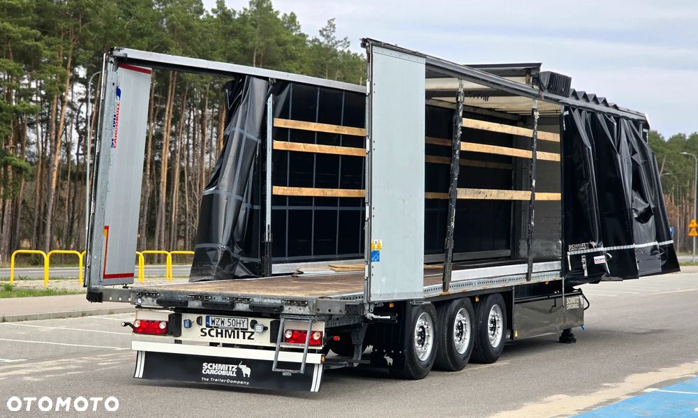 Schmitz Cargobull SCHMITZ CARGOBULL❗️❗️ MODEL 2020 / FIRANKA STANDARD / ROZSUWANE SŁUPKI BDE / OŚ PODNOSZONA / PALECIARA / OSIE SCHMITZ / 5 WYSOKOŚCI PODNOSZENIA DACHU / CERTYFIKAT XL CODE / HAMULCE TARCZOWE / MULTILOCK / GABARYTY / NIESPOTYKANA KONFIGURACJA / JAK NOWA ❗️❗️ - 7