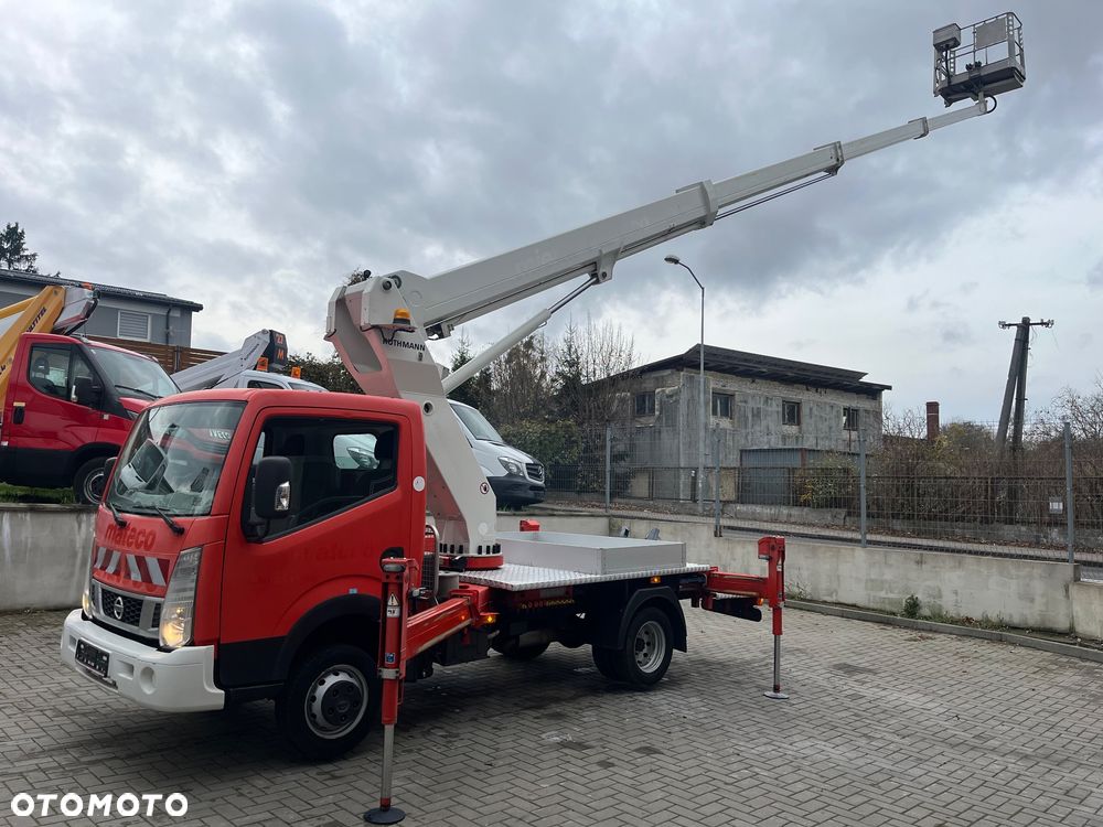 Nissan Podnośnik Koszowy Zwyżka Ruthmann TB220.2 22 metry 14 w Bok Jak Wumag Gsr Multitel - 7