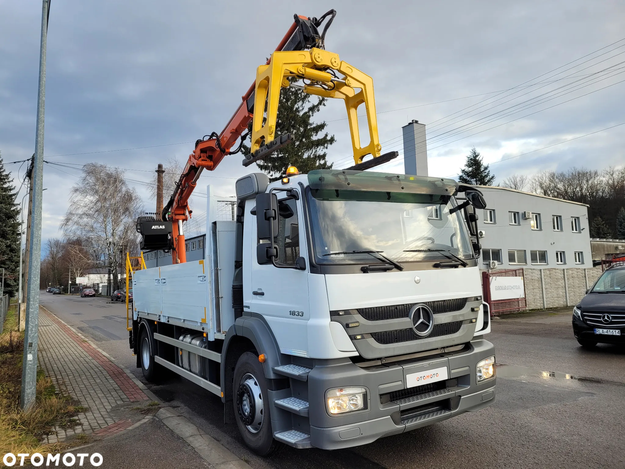 Mercedes-Benz AXOR 1833 330KM HDS ŻURAW DŹWIG SIODEŁKO KRÓTKI ROZSTAW OSI - 5