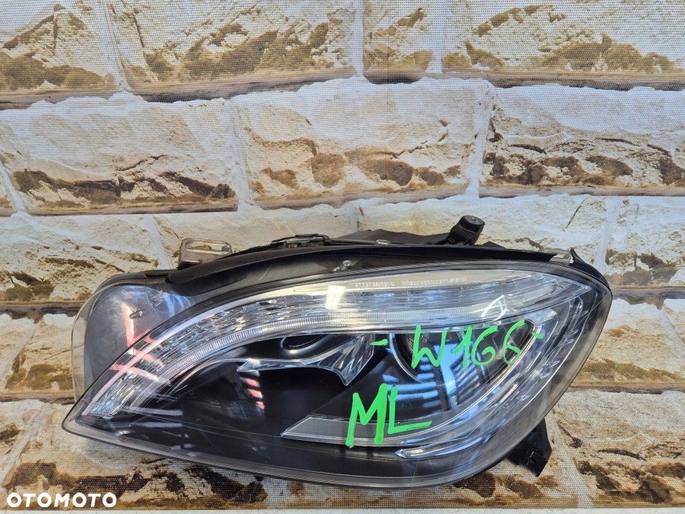 Reflektor Przód strona lewa Mercedes-Benz ML W166 xenon skrętny ils - 16