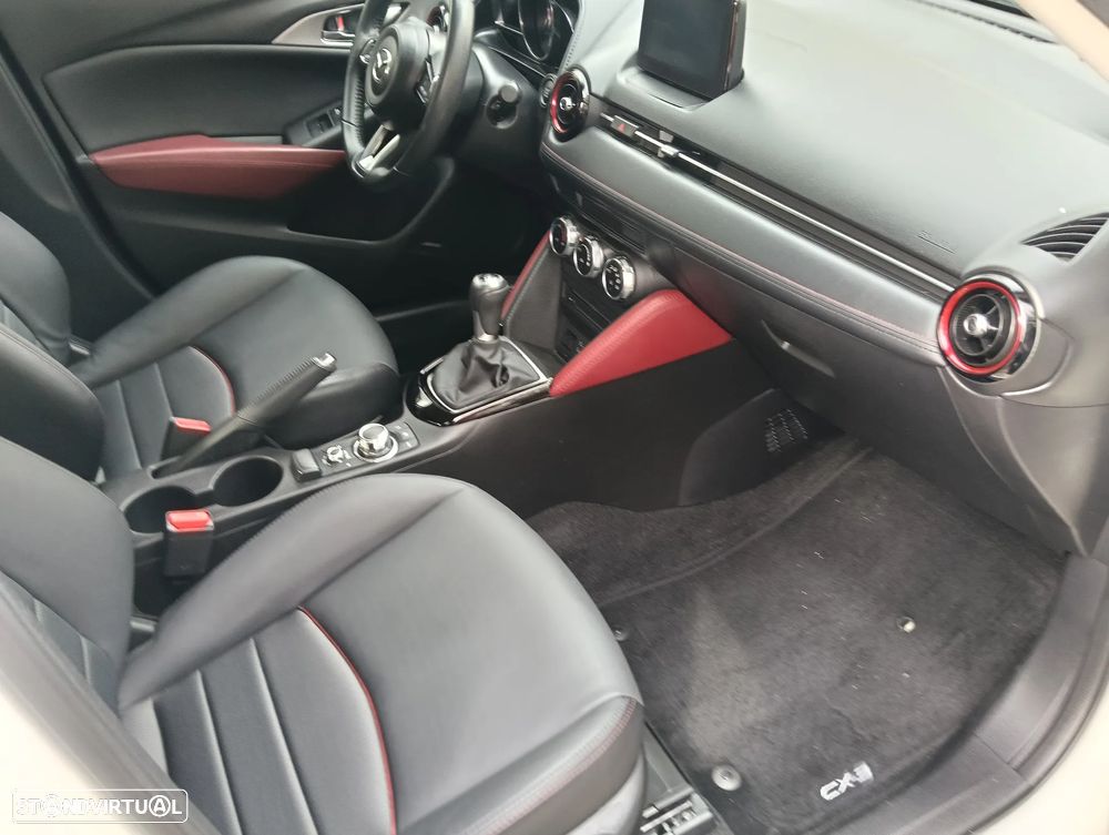 Mazda CX-3 1.5 Sky.Excellence HT Leather White Navi - 11