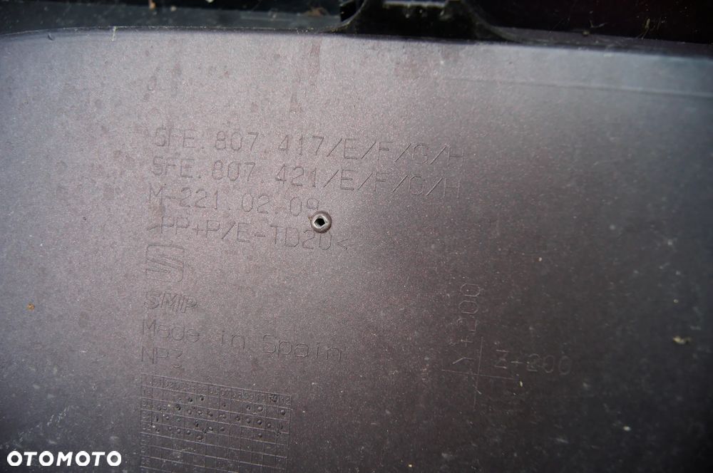 Seat Leon IV 4 CUPRA kombi 20- zderzak tylny 5FE - 4