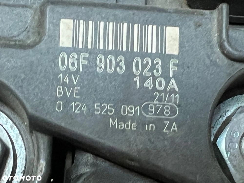 ALTERNATOR 06F903023F VOLKSWAGEN SKODA SEAT 1.6 TDI - 3