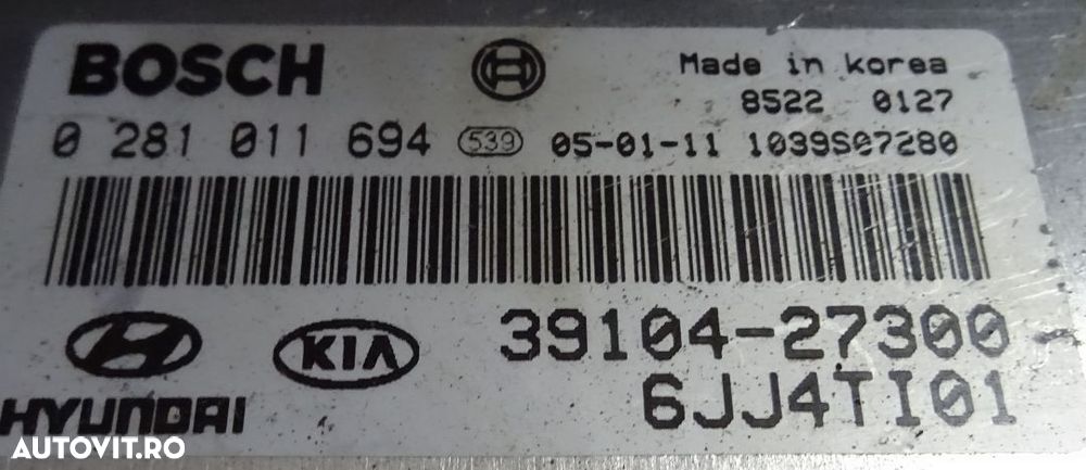 Calculator motor Hyundai Tucson 2.0 CRDI 0281011694 - 2