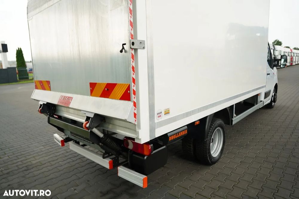 Renault MASTER / CONTAINER 4,2 m / 750 KG DHOLLANDIA LIFT / TWIN / MANUAL / IMPORTAT / EURO 6 - 16