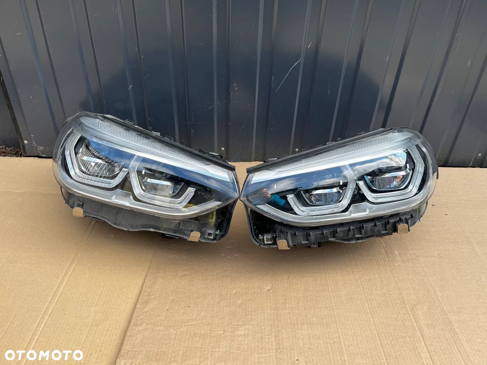 LAMPA LEWA PRAWA BMW G01 X3 G02 X4 ADAPTIVE LED CAŁA ORYGINAŁ NIE NAPRAWIANA - 1