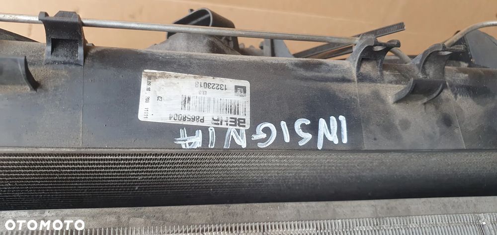 Pas przedni chłodnice wentylatory Opel Insignia A 2.0 CDTI 13223018 - 13