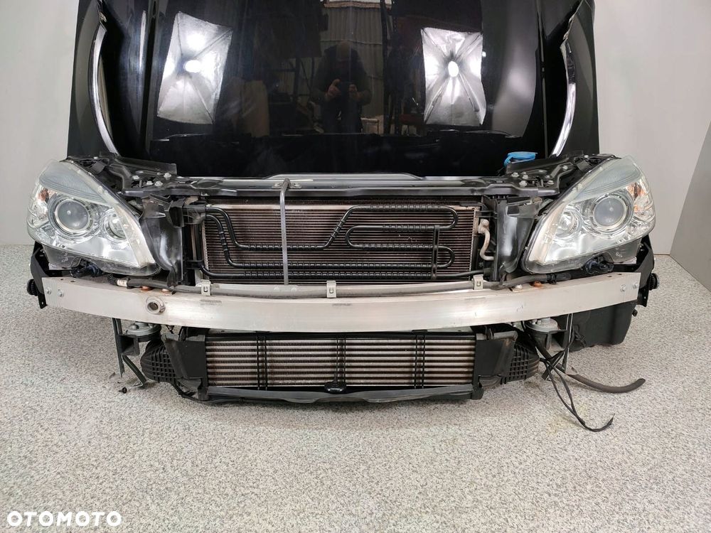 MERCEDES C W204 ZDERZAK AMG MASKA BŁOTNIK LAMPY BI XENON CHŁODNICE PAS - 8