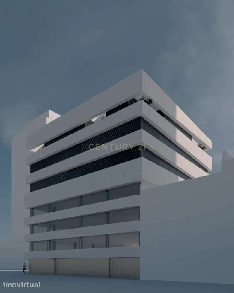 Terreno com projeto aprovado para prédio de 39 frações em Carnaxide - Grande imagem: 2/17