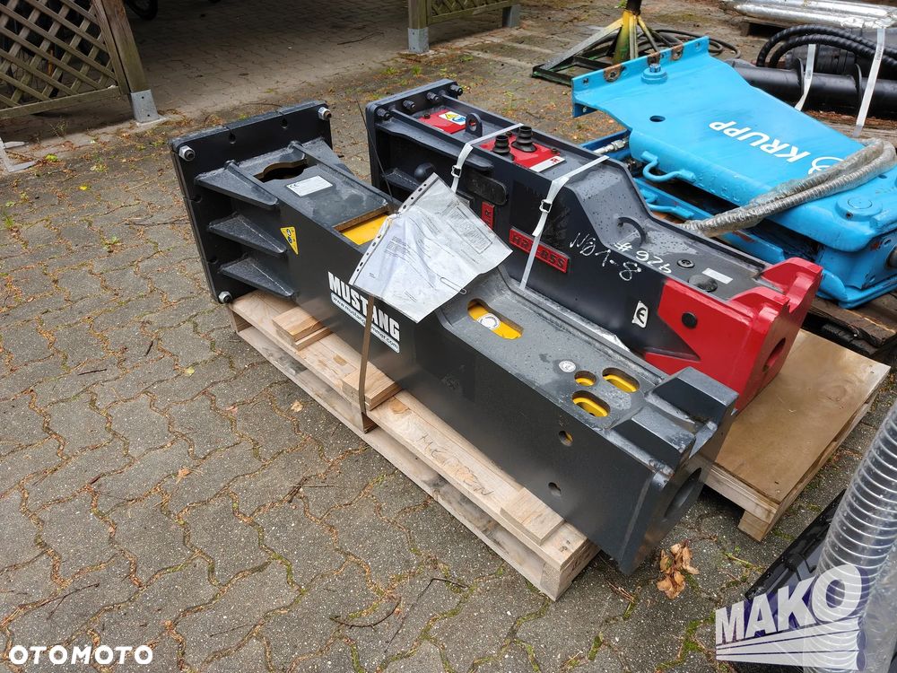 Nowy nieużywany! Młot hydrauliczny Mustang HM1002 550kg do koparki - 1