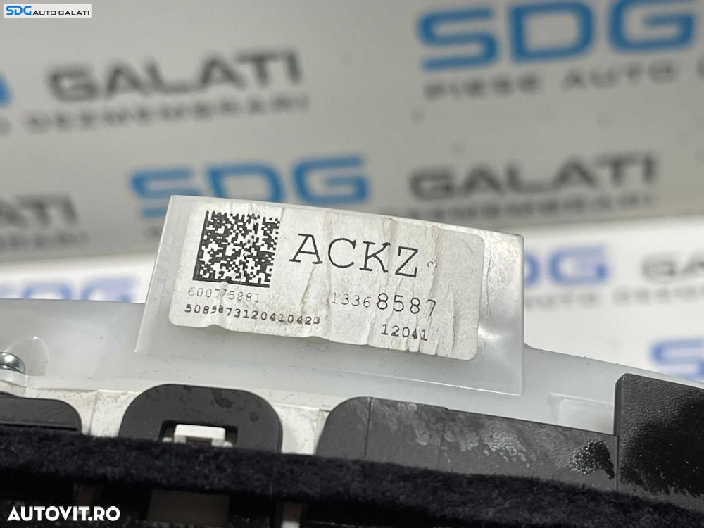 Ceas Ceasuri Cluster Instrumente Bord Maxidot Opel Astra J 1.7 CDTI 2009 - 2015 Cod 13368587 [2904] - 5