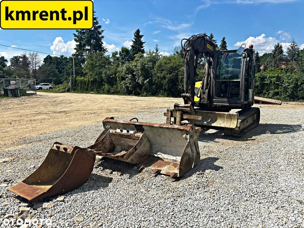 Mecalac 8 MCR MINI-KOPARKA 2012R. | MECALAC 6 MCR, JCB 8065 8080 8085 85 Z VOLVO ECR 88, CAT 308, 307 , BOBCAT 80 KOMATSU PC 88 - 28