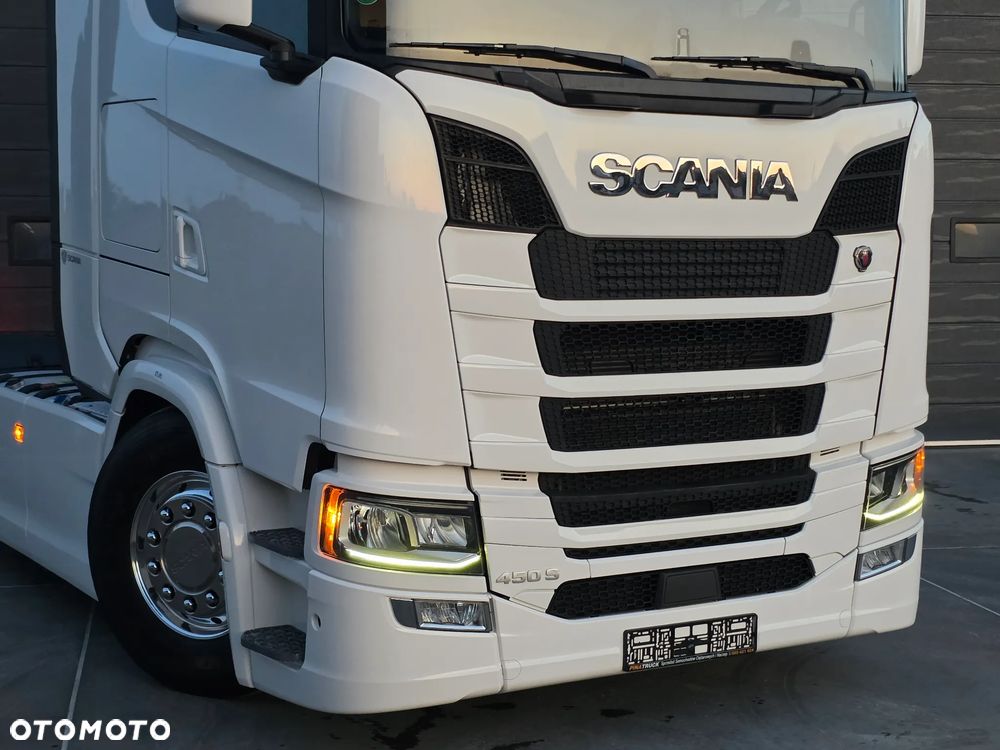 Scania S450/EURO6/ZAWIESZENIE PODUSZKA P+T/SPROWADZONA - 9