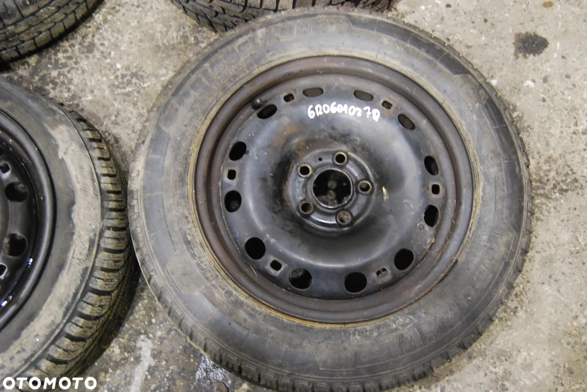 FELGI STALOWE 6R0601027D 5X100 ET38 6J SEAT IBIZA IV VW POLO V - 3