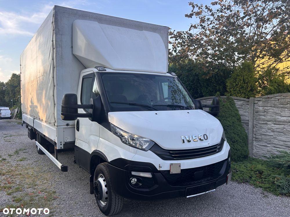 Iveco Daily 70c18 3.0 Diesel 180KM Automat HI-MATIC Klima Tempomat  Grzany Fotel Plandeka Winda - 1