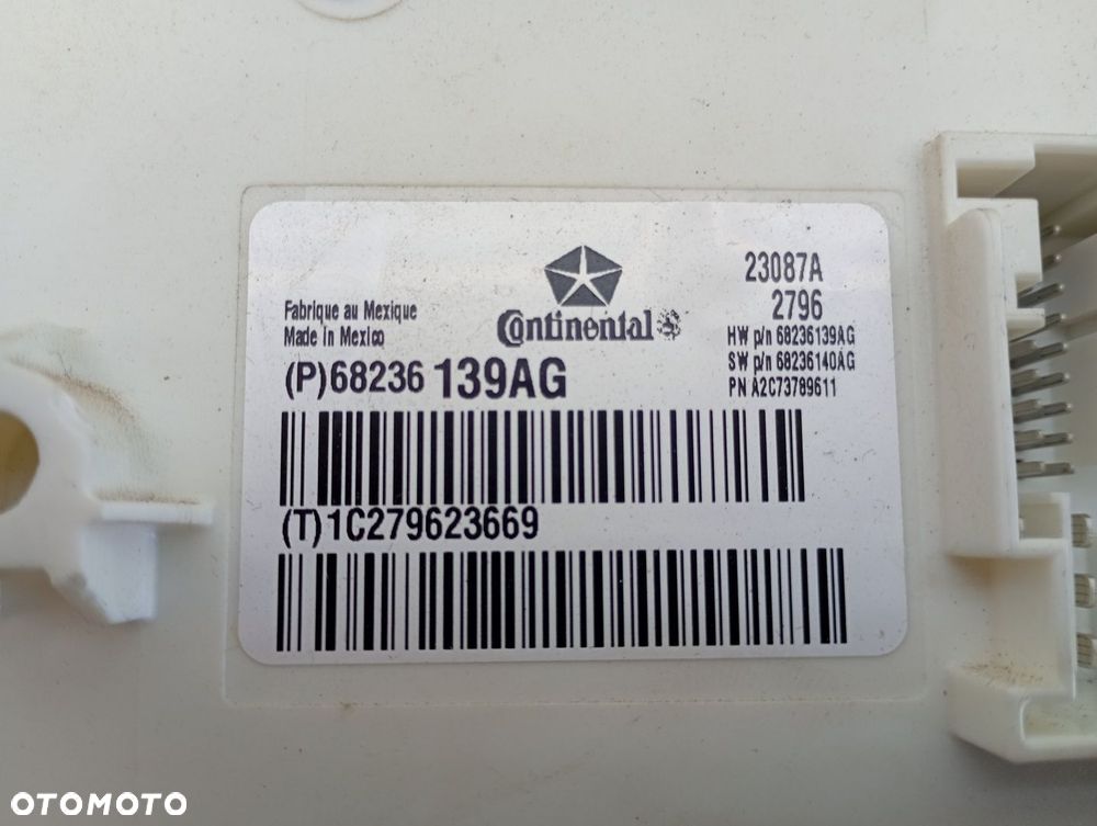 Moduł Komfortu Sterownik P68236139ag Dodge Durango Iii 3.6 V6 2015 - 3