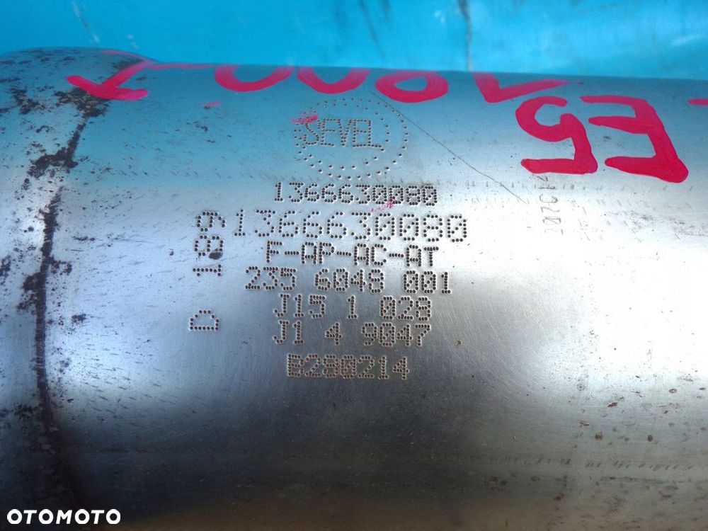 BOXER JUMPER 2.2 11- FILTR CZĄSTEK STAŁYCH DPF FAP KOMPLETNY ORYGINAŁ - 8