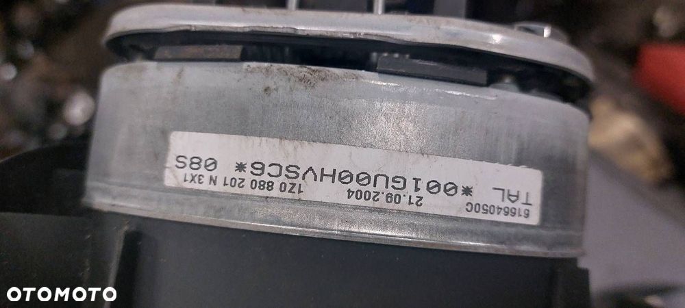ZESTAW AIRBAG POSTRZAŁOWY SKODA OCTAVIA II 1Z0880201N 1K0909605K - 3