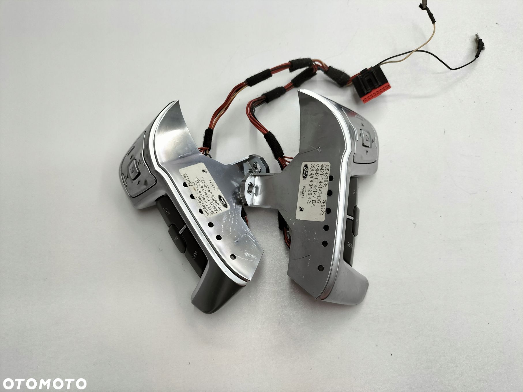 FORD MONDEO MK4 GALAXY PRZEŁĄCZNIK MULTIFUNKCJI KIEROWNICY CHROM - 1
