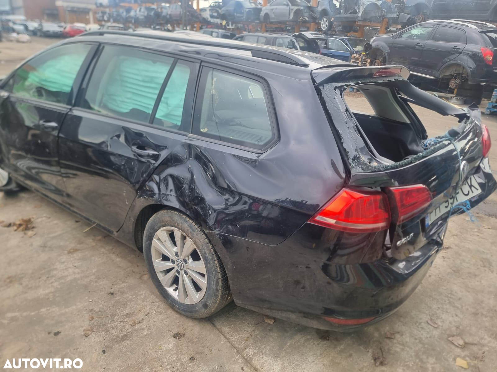 Mâner exterior stânga față Volkswagen VW Golf 7 [2012 - 2017] 1.6 - 3