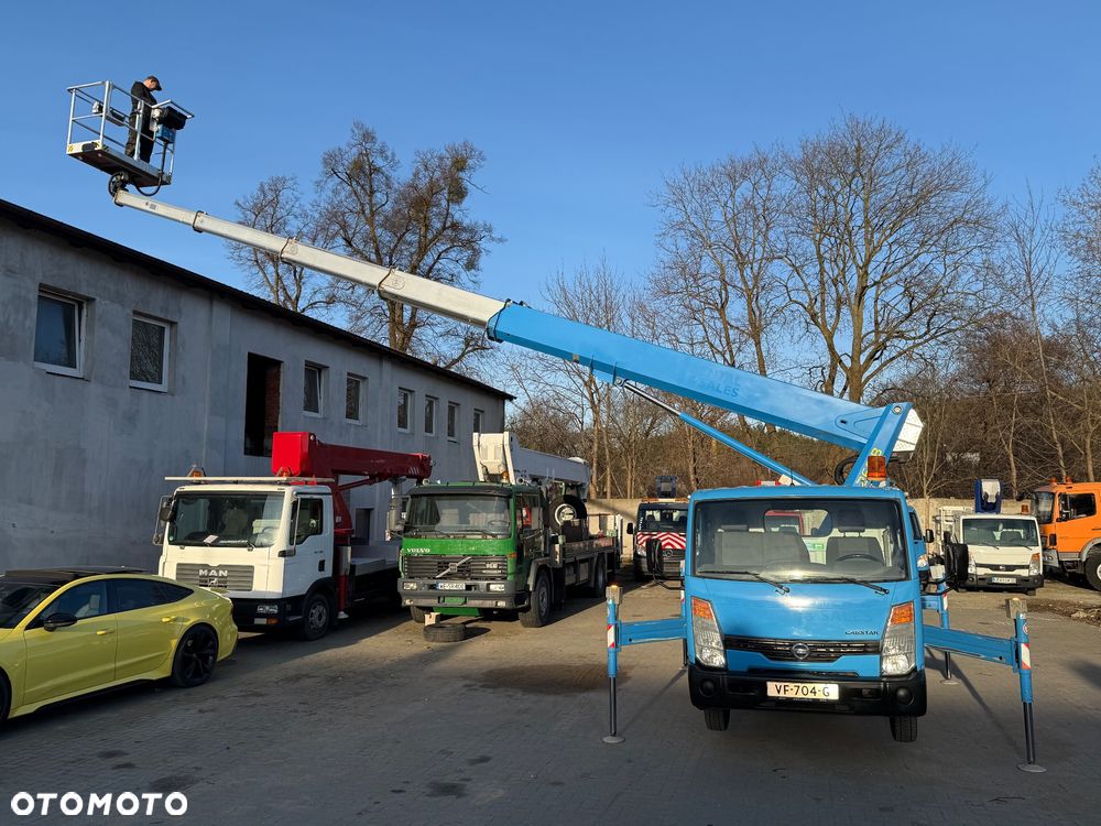Nissan Podnośnik Koszowy 26 metrów Zwyżka 15 w Bok Wumag Palfinger UDT jak Ruthmann Multitel Gsr - 30