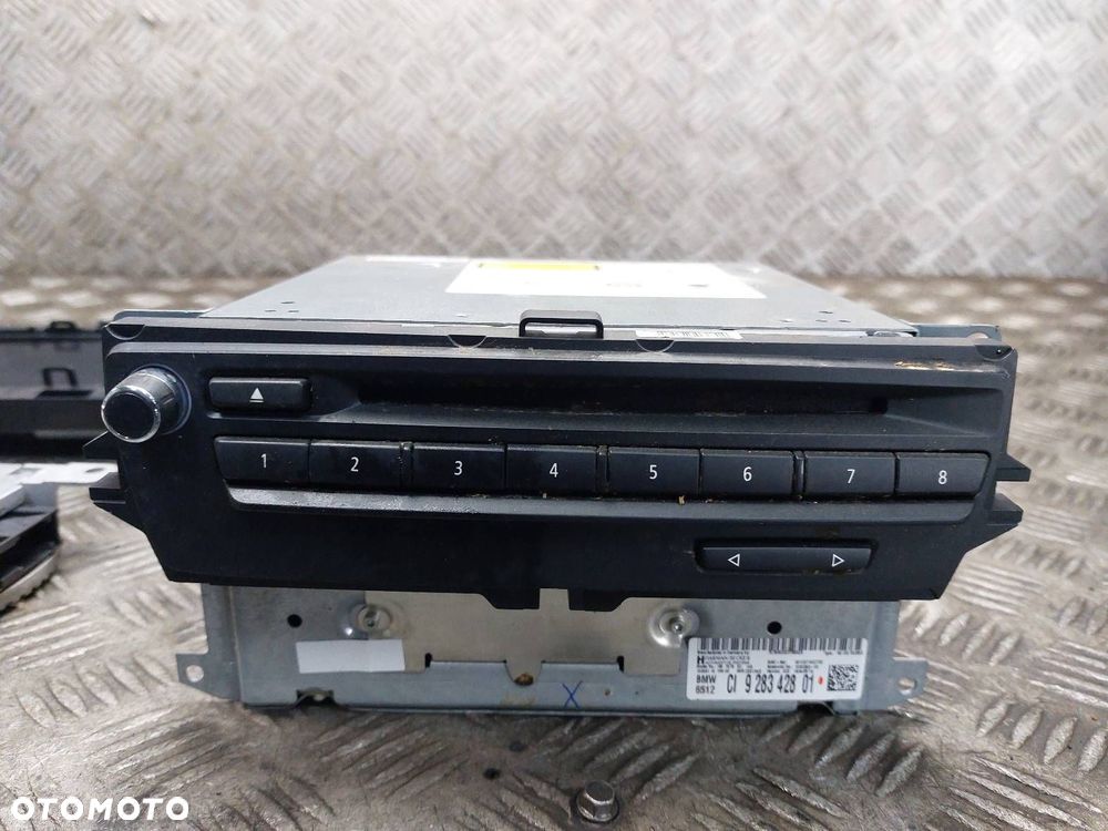 NAPĘD CZYTNIK NAWIGACJI WYŚWIETLACZ PANEL IDRIVE MODUŁ BLUETOOTH BMW X1 E84 - 2