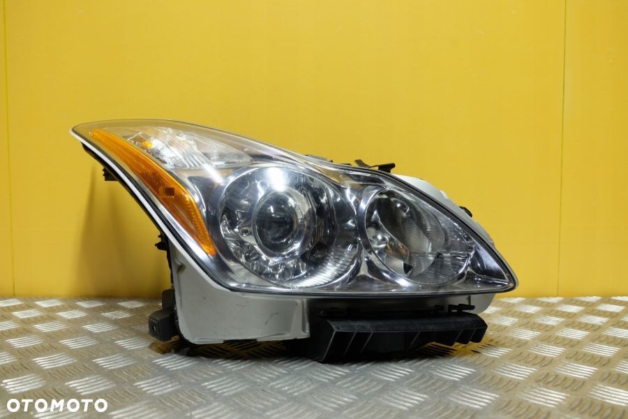 INFINITI G G37 V37 COUPE 2008- REFLEKTOR LAMPA XENON PRAWA USA - 1