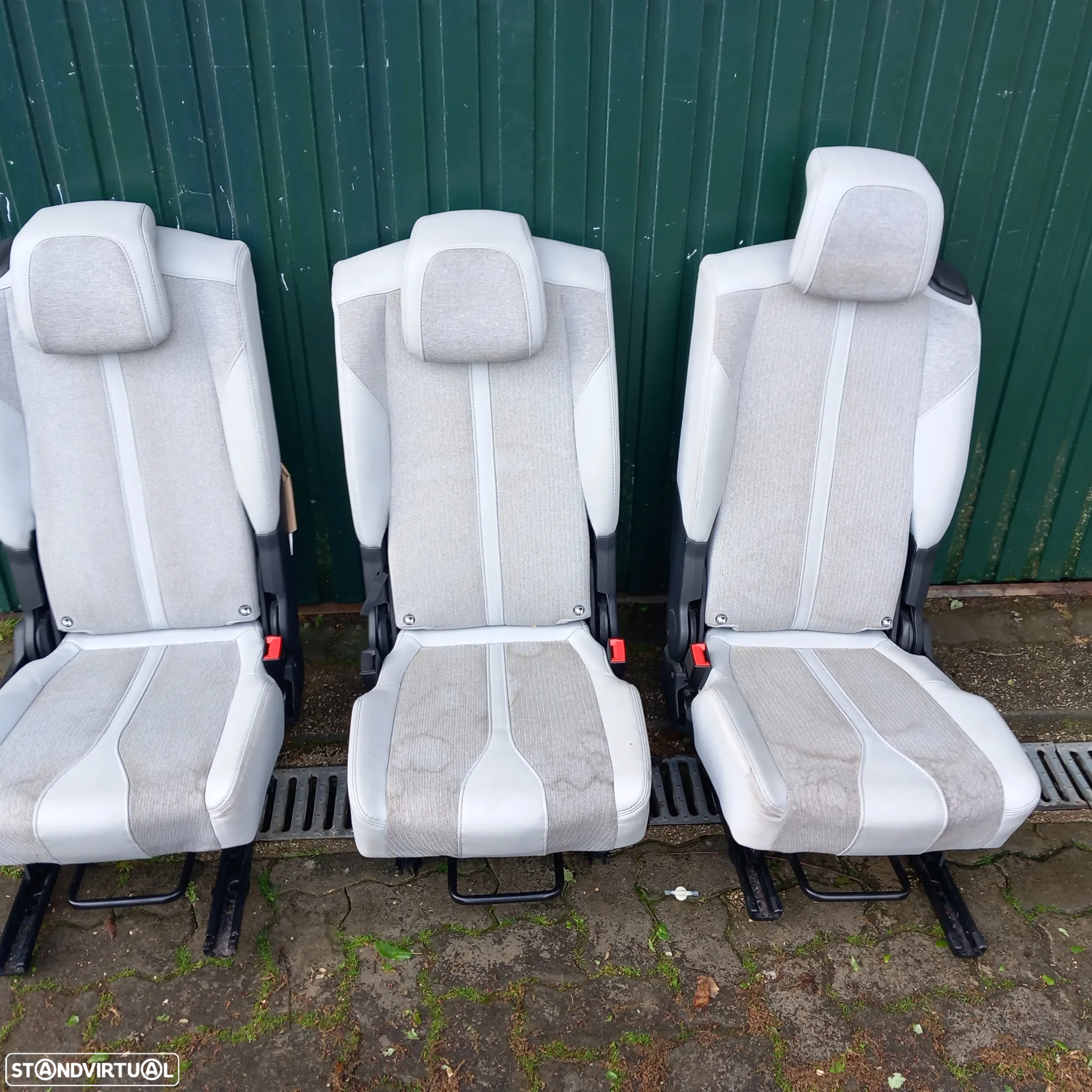 Conjunto bancos peugeot 5008 ( ja nao tenho banco do passageiro ) - 8