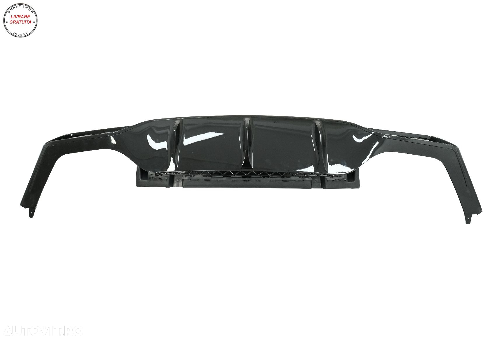Difuzor Bara Spate cu Ornamente Evacuare Mercedes E-Class W213 (2016-2019) E63 Des- livrare gratuita - 5