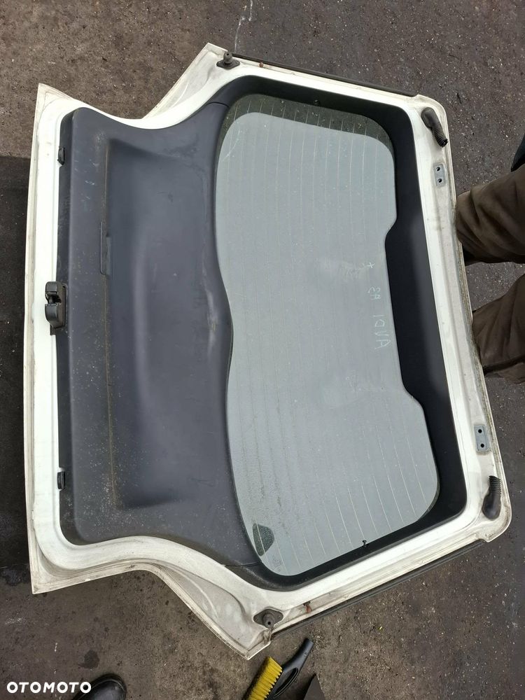 Audi A3 8L Klapa bagażnika biała - 5