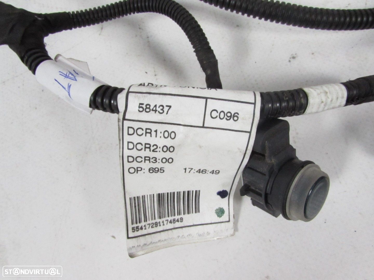 Instalação Sensores PDC Trás Usado / Original FIAT Elektro 3+1 (FA1)/FIAT Elektr... - 3