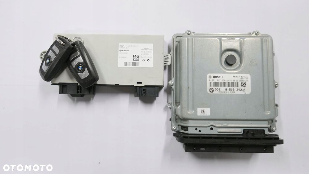 bmw f10 komputer cas zestaw startowy silnika - 1
