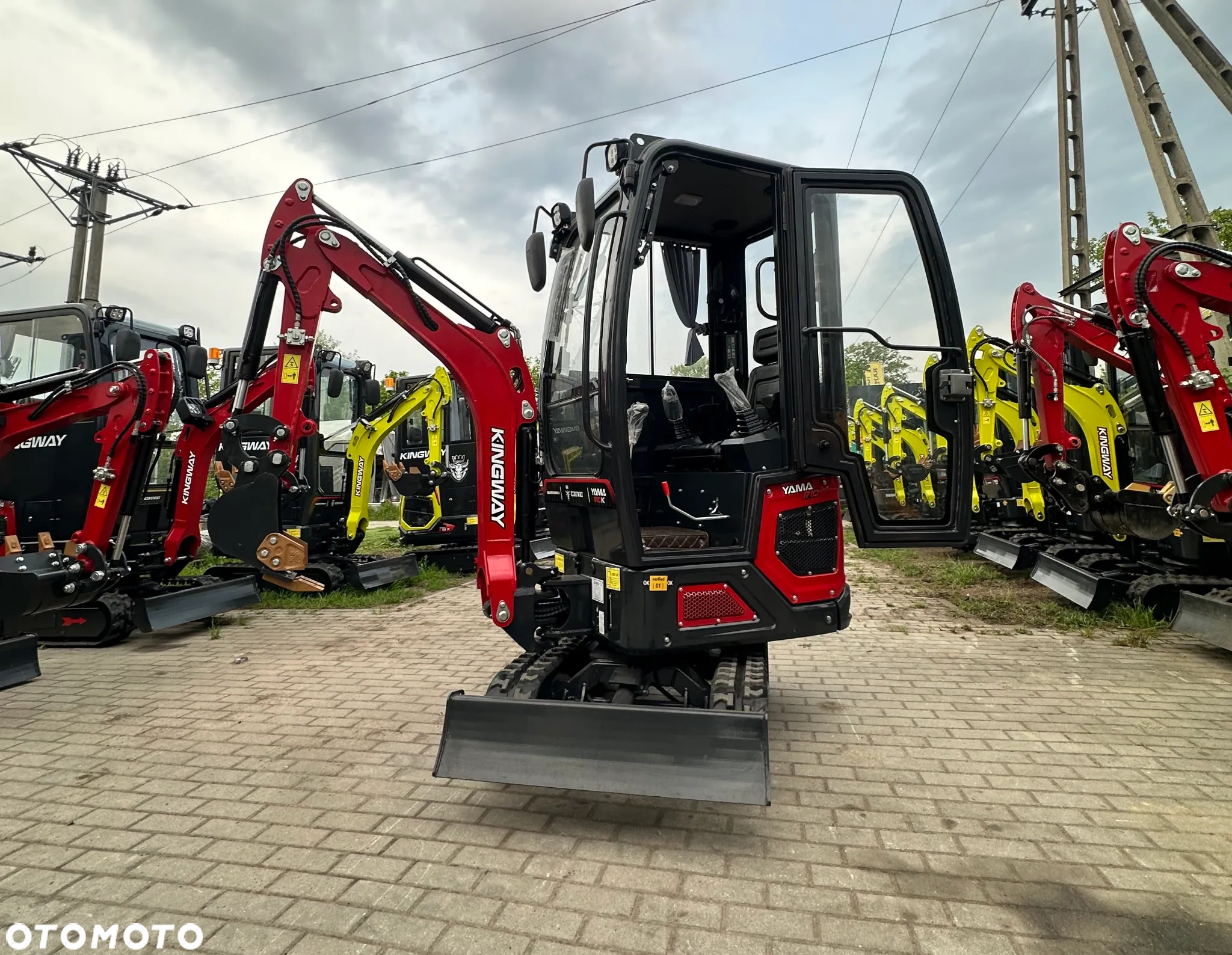Kingway YAMA H12 Kabina Joisticki 1200kg 3 łyżki RAMIĘ SKRĘTNE - 17