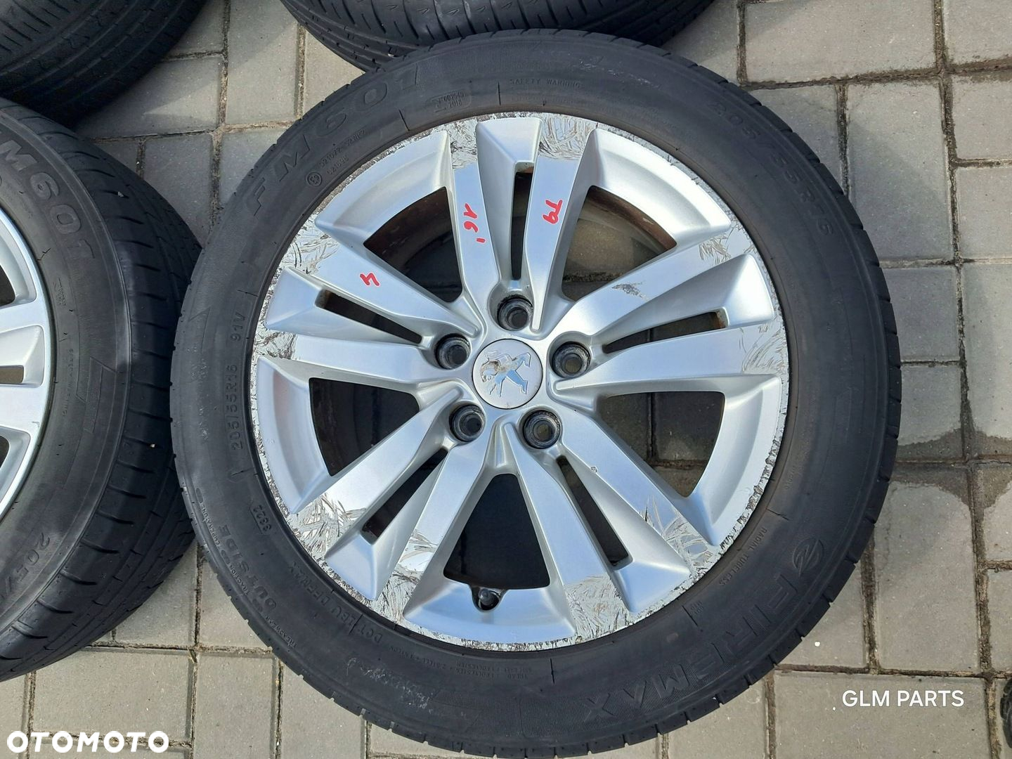 Peugeot 308 II T9 Felgi aluminiowe 16" koła LATO 205/55R16 5x108 - 13