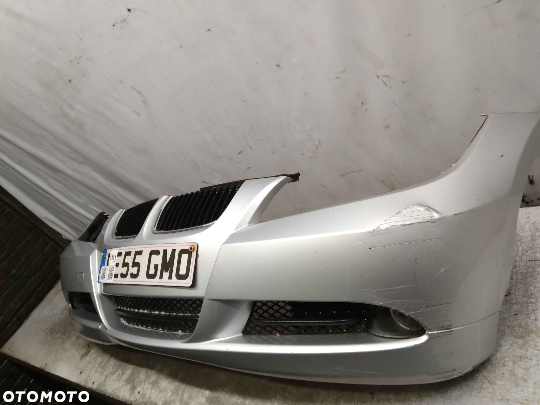 ZDERZAK PRZÓD PRZEDNI | BMW E90 E91 3 III HALOGENY TITANSILBER - 5