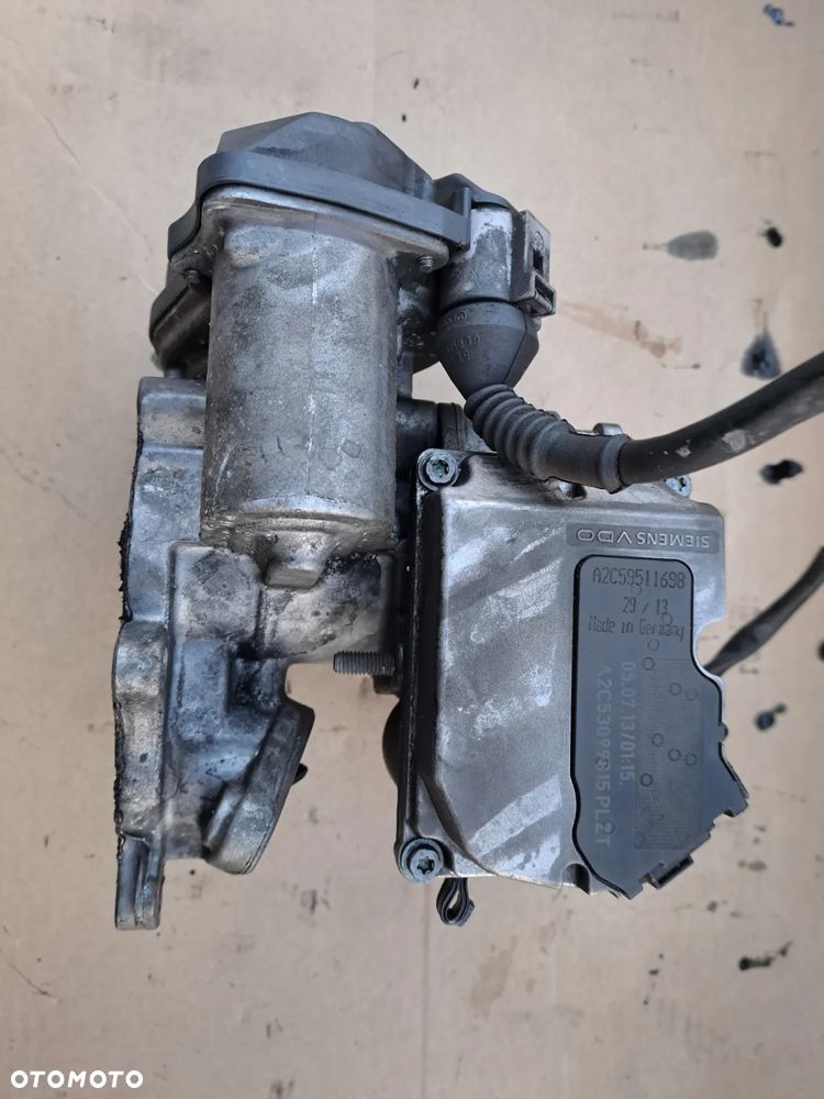 Audi A4 B7 2.0 TDi 170KM kod silnika BRD przepustnica powietrza A2C59511698 - 1