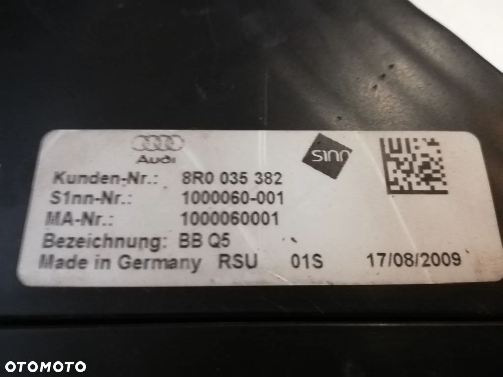AUDI Q5 8R GLOSNIK SUBWOOFER 8R0035382 - 4