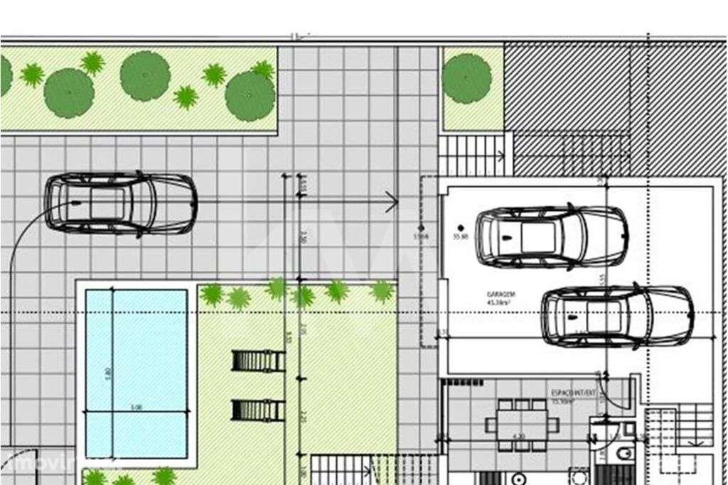 Moradia Geminada T3 com Piscina em Vale de Milhaços - Grande imagem: 3/5