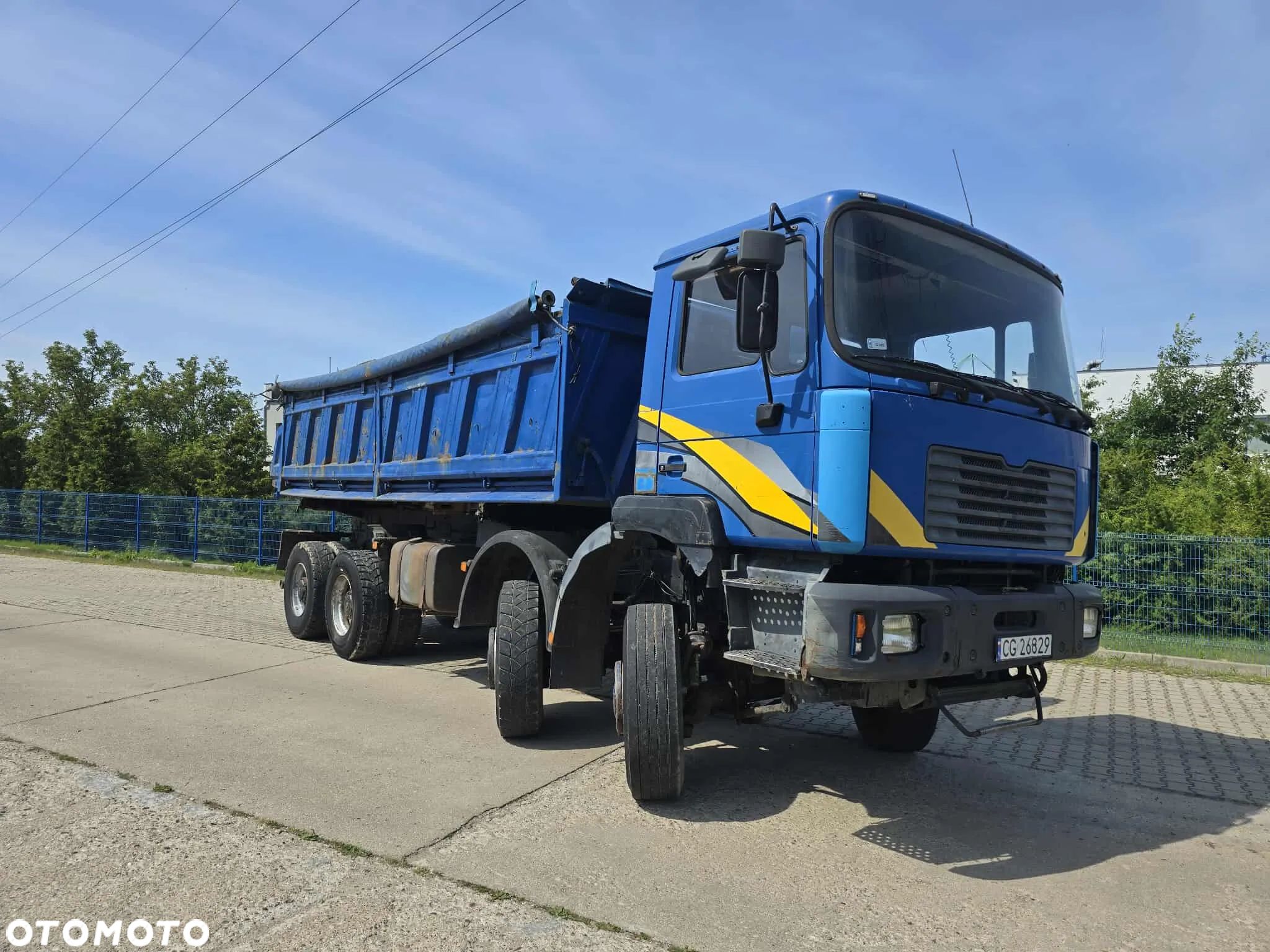 MAN Man F2000 41.414 WYWROTKA 8X6 faktura brutto - 1